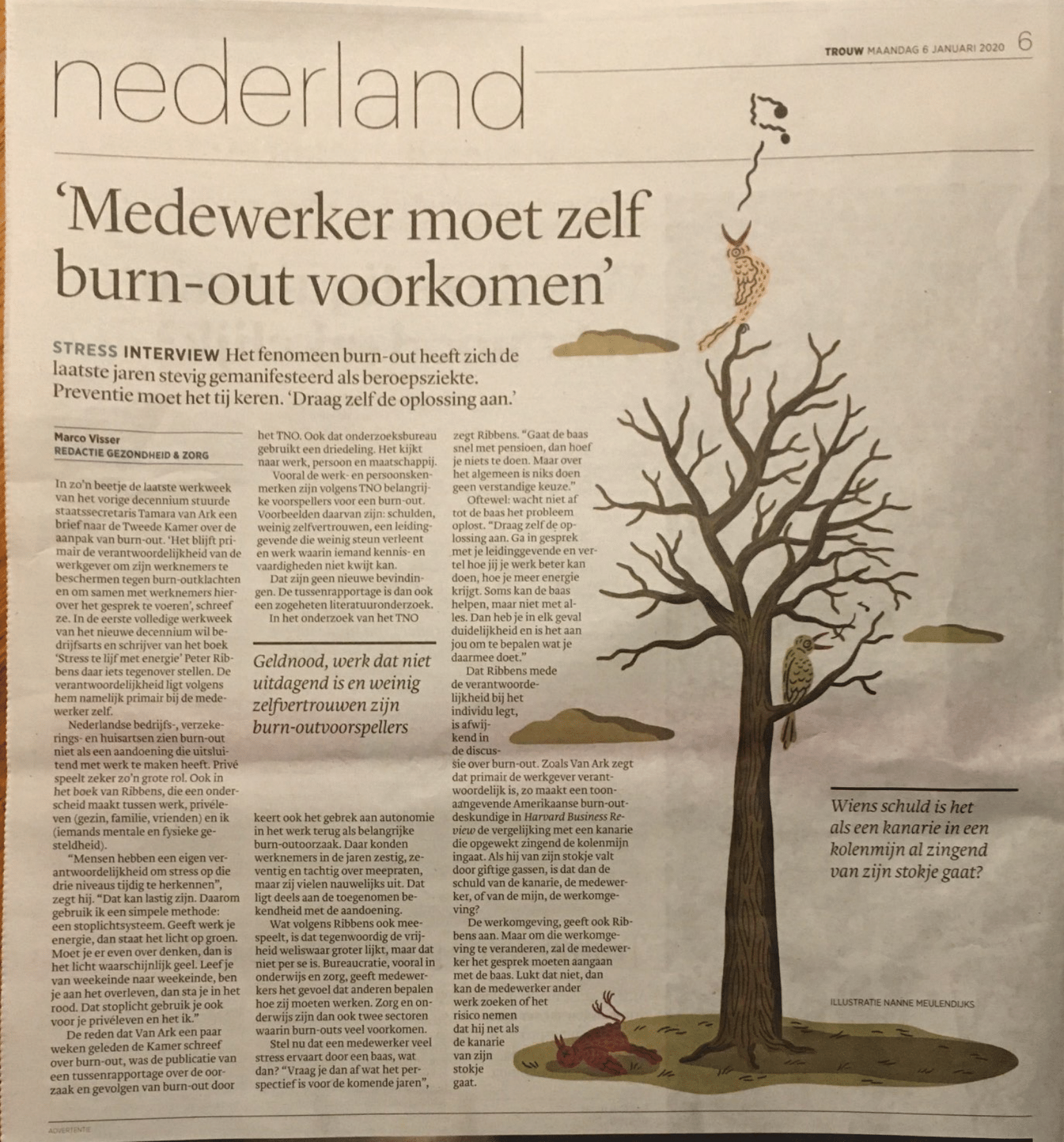 Artikel Trouw 06-01-2020 (1)-1 Artikel Trouw 06-01-2020 (1)-1